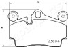 VW гальмівні колодки задн.Audi Q7 06-,Touareg 02- JAPANPARTS PP-0918AF (фото 2)