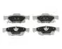 Гальм. колод. задн. JEEP Grand Cherokee 11- JAPANPARTS PP-906AF (фото 1)