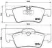 Фото 2 - db гальмівні колодки задн.gl/ml164, r251 JAPANPARTS PP-0515AF DB гальмівні колодки задн.GL/ML164, R251 JAPANPARTS PP-0515AF (фото 2)