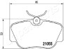 DB колодки гальмівні передні W201 -93 JAPANPARTS PA-0413AF (фото 2)