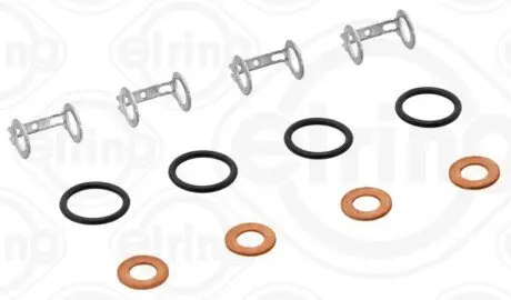 NISSAN Комплект ущільнень інжекторної форсунки NAVARA NP300 (D40) 2.5 dCi 05- ELRING B51.930