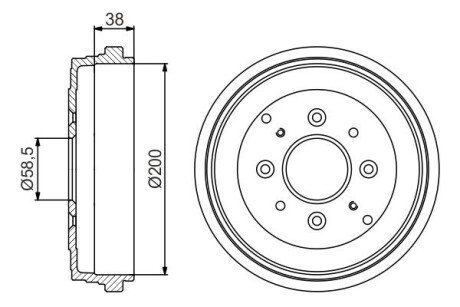 Автозапчасть BOSCH 0986477174