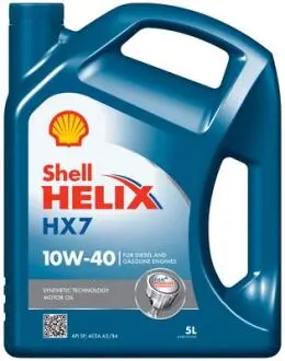 Фото олива моторна Helix HX7 10W-40 5L SHELL 550070413 Олива моторна Helix HX7 10W-40 5L SHELL 550070413