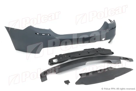 Zderzak tylny - zestaw Polcar 20199664