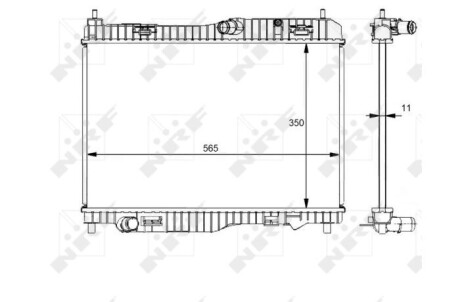 Автозапчасть NRF 59138