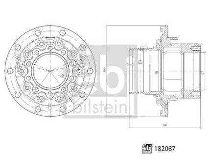 Автозапчасть FEBI BILSTEIN 182087