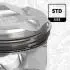 Поршень Citroen C3/C4/Peugeot 207/308 1.6 07- (77.00mm/STD) ET ENGINETEAM PM011700 (фото 3)