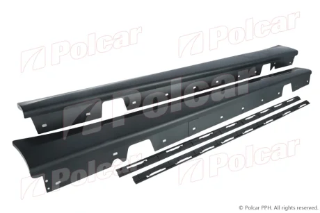 Listwa progowa lewa+prawa Polcar 2040415T1