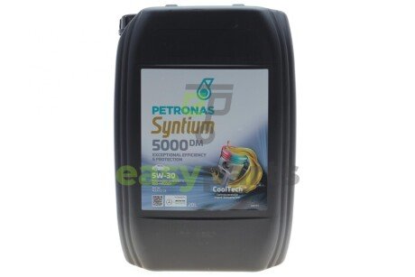 Олива 5W30 SYNTIUM 5000 DM (20L) (MB 229.51/MB 229.52/VW 505.00/505.01/LL-04) Petronas 70644R41EU