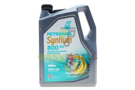 Олива 10W40 SYNTIUM 800 EU (5L) (MB 229.3/VW 501.01/505.00/RN0700/RN0710) Petronas 70732M12EU