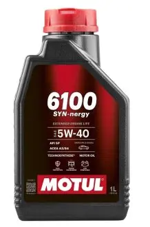 6100 Syn-nergy SAE 5W40 12X1 L -NEW MOTUL 112961