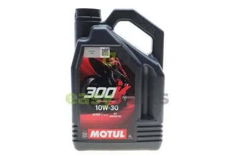 Олива 10W30 300V Factory Line Road Racing 4T (4L) (112548) MOTUL 837741