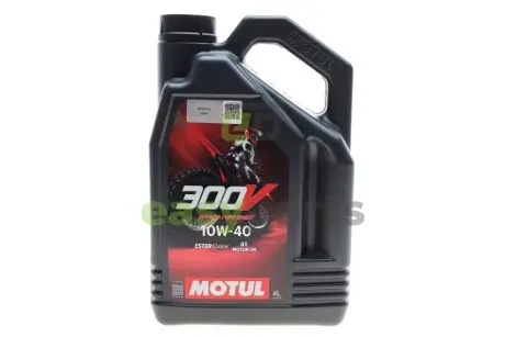 Олива 10W40 300V FACTORY LINE OFF ROAD 4T (4L) (112559) MOTUL 847641