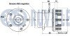 Пiдшипник ступицi зад. Subaru Forester/Legacy/Outback 1.5-3.6 07- RUVILLE 221353 (фото 2)