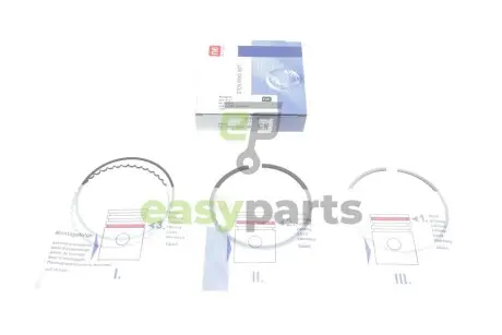 Кільця поршневі Saab 9-3/9-5 2.0/2.3 97-09 (90.00mm/STD) (1.5-1.5-2.5) NPR 120 039 0006 00