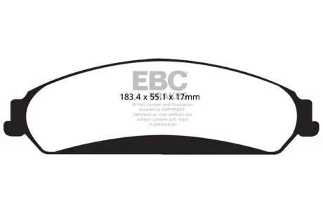 Автозапчасть EBC DP42139R