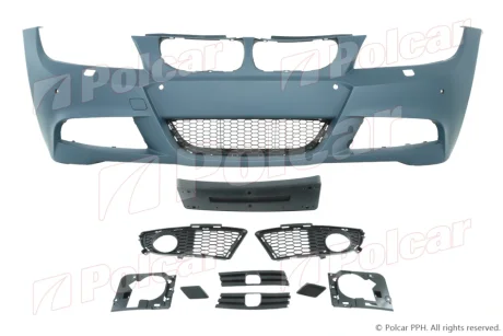 Zderzak przedni - zestaw Polcar 20420729