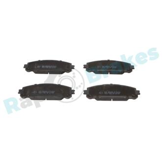 KLOCKI HAM./PRZ/ TOYOTA HIGHLANDER 19- RAP BRAKES RP1672
