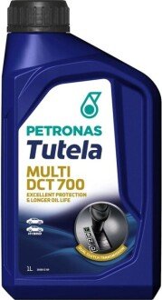 Олива TUTELA MULTI DCT 700 (1L) (VW G 052 182/G 052 529/BMW DCTF-1/MTF LT-5/Ford WSS-M2C936A) Petronas 76160E15EU