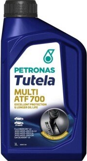 Олива TUTELA MULTI ATF 700 (1L) (DEXRON VI/ Ford MERCON LV/PSA B71 2340) Petronas 76151E15EU