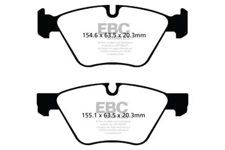 Фото автозапчасть EBC DP41493R Автозапчасть EBC DP41493R