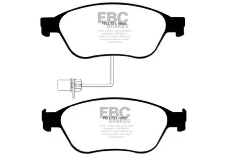 Фото автозапчасть EBC DP41535R Автозапчасть EBC DP41535R