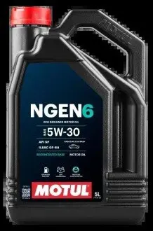 5л NGEN 6 5W-30 Олива синтетична SP, GF-6A MOTUL 113112