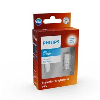 LED W5W Ultinon Pro7000 SI 24V PHILIPS 24961CU70X2