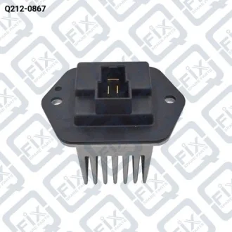 РЕЗИСТОР ВЕНТИЛЯТОРА ПЕЧКИ (ОТОПИТЕЛЯ САЛОНА) Q-fix Q212-0867