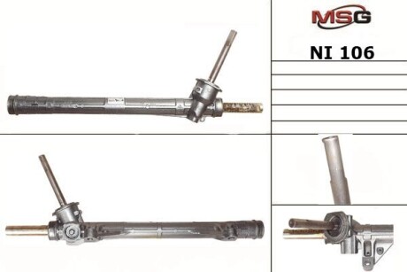 Рульова рейка без ГУР нова Renault Modus 04-08, Renault Clio III 05-12, Nissan Micra 03-10 MSG NI106