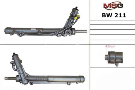 Рульова рейка з ГПК нова BMW X5 E53 00-07 MSG BW211