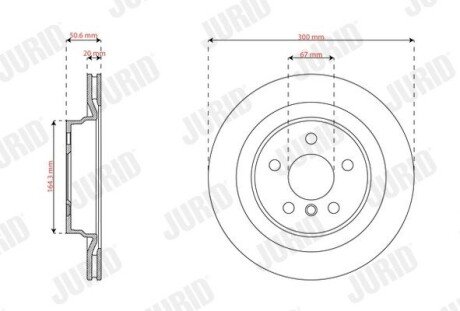 TARCZA HAM./TY┼ü/ MINI MINI CLUBMAN 14- Jurid 563827JC