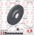TARCZA HAM./PRZ/ DB G-KLASA W463 3.0-4.0 18- /L/ ZIMMERMANN 400556654 (фото 1)