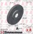 TARCZA HAM./PRZ/ KIA OPTIMA JF 2.0D 15-1 9 /P/ ZIMMERMANN 320382455 (фото 1)