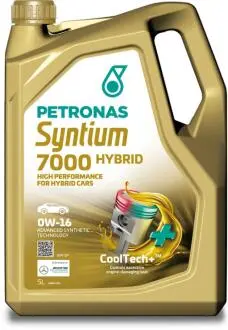 Олива 0W16 SYNTIUM 7000 HYBRID (5L) (API SP/ILSAC GF-6B) Petronas 70735M12EU