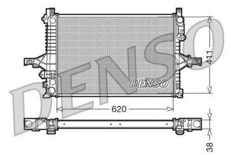 Радіатор DENSO DRM33065