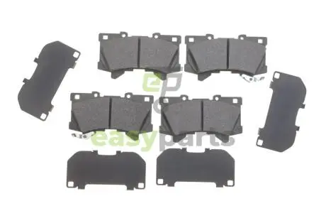 Колодки гальмівні (передні) Lexus LX/Toyota Land Cruiser 300 3.3/3.4 21- (Advics) TEXTAR 2683201
