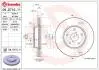Tarcza ham. SUBARU LEGACY VI (BN, BS) 01/15-&gt; / SUBARU LEVORG 03/15-&gt; BREMBO 09D71011 (фото 1)