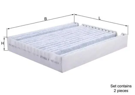 Фото filtr kabinowy MB MAHLE / KNECHT LAK1151S Filtr kabinowy MB MAHLE / KNECHT LAK1151S