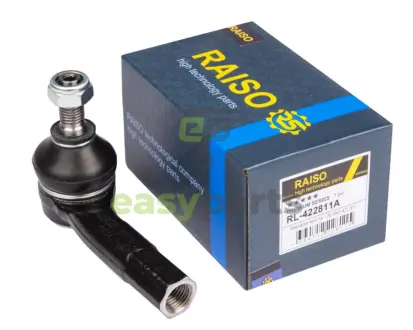 Фото наконечник тяги рульової (L) Volkswagen Polo/Caddy/SEAT Ibiza II/Cordoba 95-04 RAISO RL-422811A Наконечник тяги рульової (L) Volkswagen Polo/Caddy/SEAT Ibiza II/Cordoba 95-04 RAISO RL-422811A
