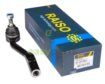 Наконечник тяги рульової пр. Citroen C2/C3/Peugeot 1007 02- RAISO RL-381756C