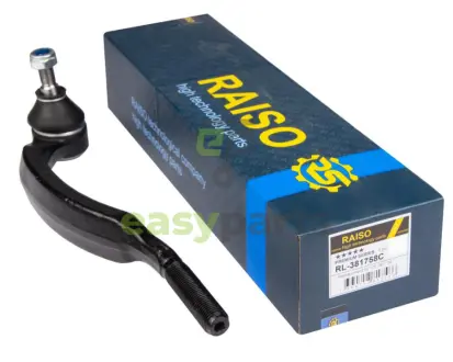 Наконечник тяги рульової лів. Citroen C6/Peugeot 407 04- RAISO RL-381758C