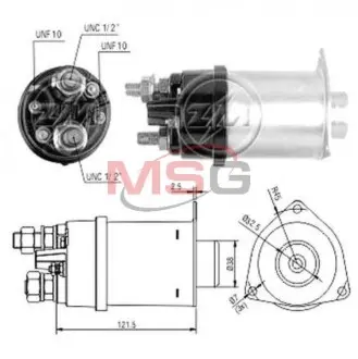 Втягуюче реле стартера ZM ZM 456