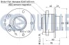 JEEP Маточина задня COMPASS (MP, M6, MV, M7) 1.4 MultiAir 17-, RENEGADE Джип (BU, B1, BV) 1.3-1.6 14- RUVILLE 221866 (фото 2)