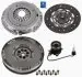 Демпфер + комплект сцепления + выжимной Opel Zafira 1.7CDTI 08- (d=240mm) z=20 2290601193