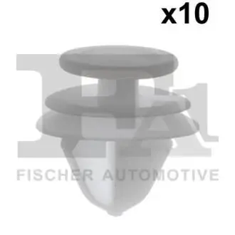 Кліпса кріплення обшивки (к-кт 10шт) Audi/Citroen/Peugeot/Renault/Skoda/VW/Volvo Fischer Automotive One (FA1) 11-40045.10