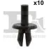Кліпса кріплення обшивки (к-кт 10шт) Audi/Skoda/VW Fischer Automotive One (FA1) 11-20009.10 (фото 1)