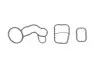 Прокладка корпуса фільтра масляного BMW 3 (F30/F80)/5 (F10/G30/F90) 2.0D 12- B32/B37/B38/B42/B47 ADLER 11428591460 (фото 1)