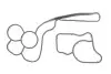 Прокладка корпуса фільтра масляного BMW X5 (F15/F85) 13- N47/N57 ADLER 11428580682 (фото 1)