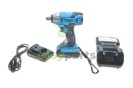 Гайкокрут акумуляторний 1/2" 260 Нм 18V 2.5Ah (+2 АКБ і зарядн. пристрій) HAZET 9212SPC-1/2